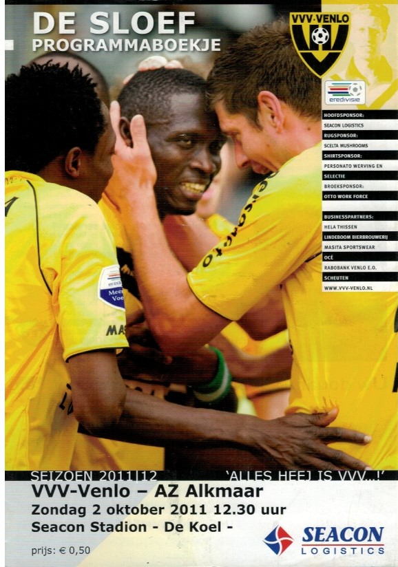 AZ Programma 2-okt-2011 VVV uit